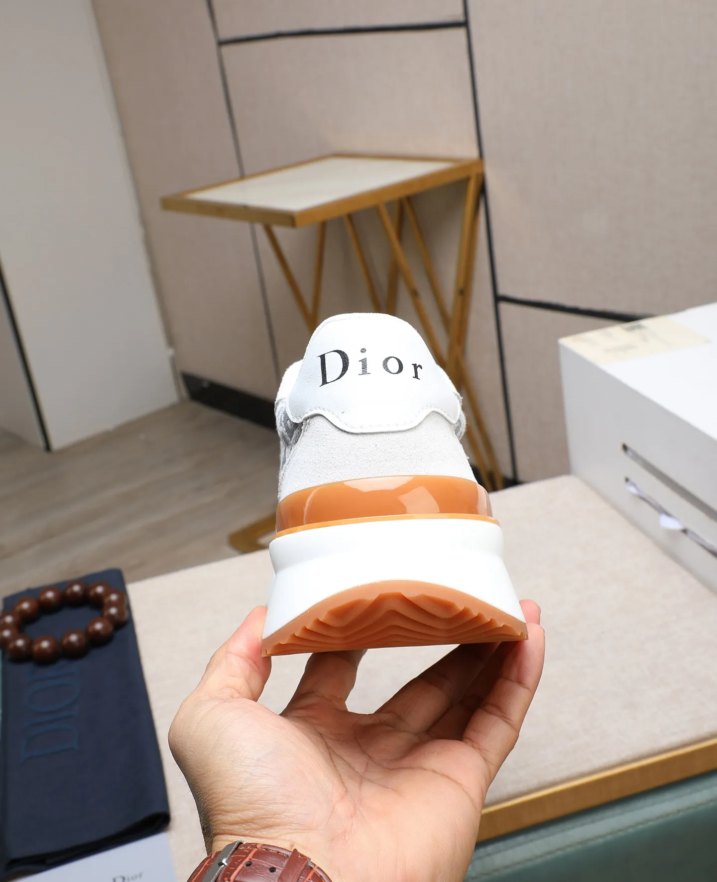 Men's men's shoes💰460 🌹🌹[Dior] latest model🙈original replica! 👟👟👟You can go to the top-notch workmanship. The upper is made of Italian 🇮🇹imported cowhide. The mesh lining is suitable for travel. The original replica outsole makes it suitable for all kinds of travel, showing low-key luxury. Let quality speak for itself. Color: Size: 38-44